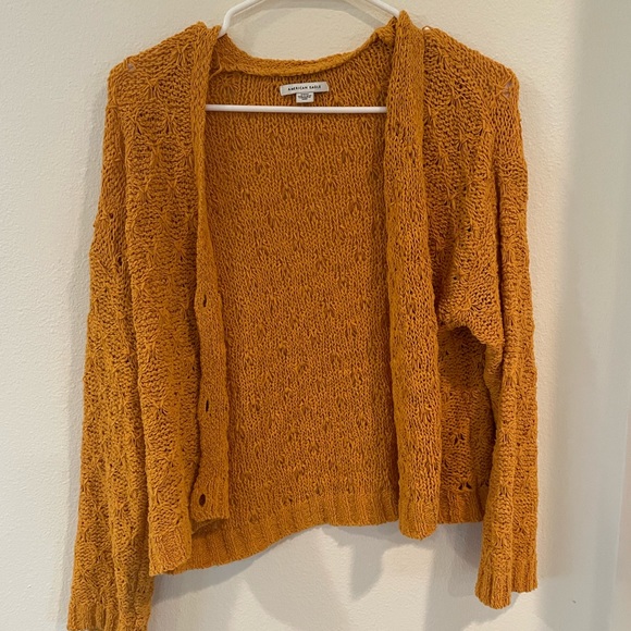 American Eagle Cropped Sweater - Picture 1 of 3